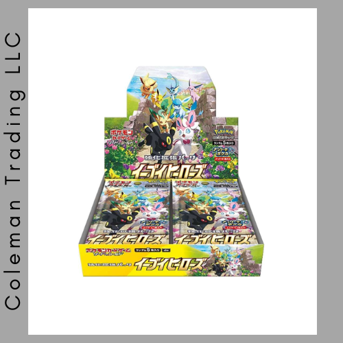 Eevee Heroes Booster Box Coleman Trading Eevee Heroes Booster Box Coleman Trading